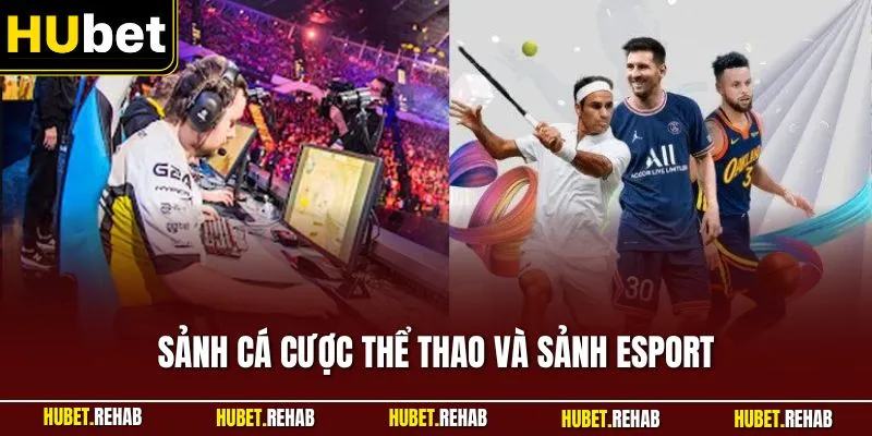 Sảnh Cá Cược Thể Thao Và Sảnh Esport| Sân chơi Hot Nhất HUBET