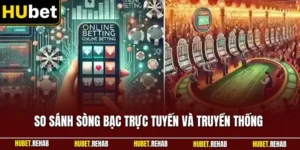 So Sánh Sòng Bạc Trực Tuyến Và Truyền Thống Tại Cùng HUBET