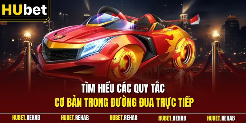 Đặt Cược Xe Đua HUBET - Trải Nghiệm Giải Trí Tốc Độ Đỉnh Cao 2 Tìm hiểu các quy tắc cơ bản trong đường đua trực tiếp